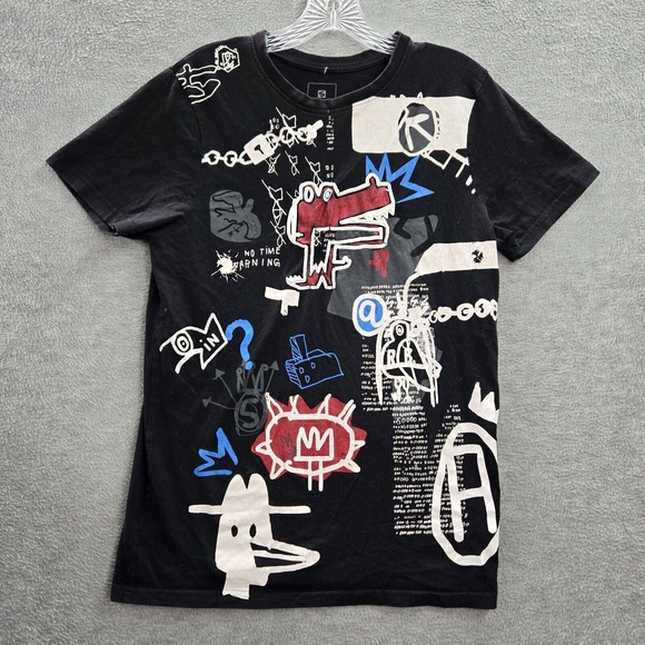 South Pole Other - VINTAGE Southpole Men‎ Shirt Medium Black Logo Artwork Skater Streetwear Y2K Tee